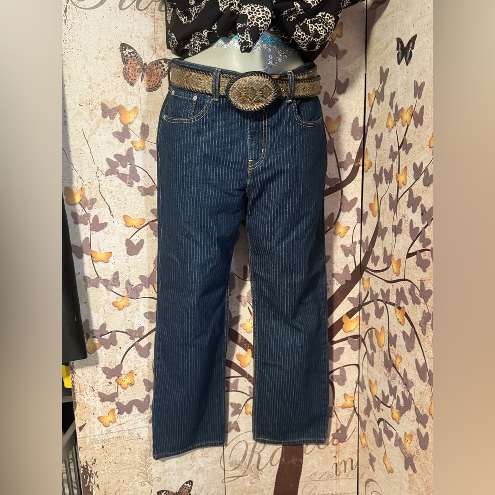 💙🩵 Pinstripe Levi’s 🩵💙